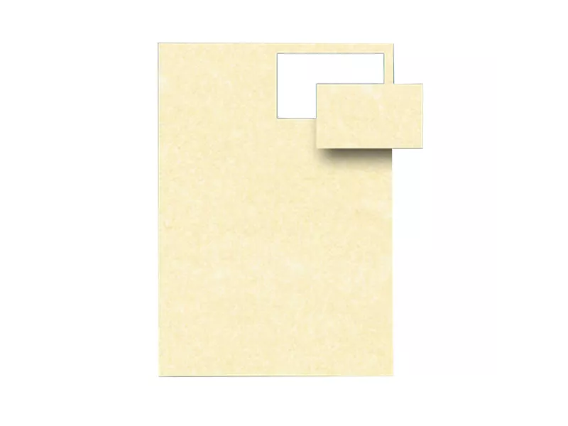 Biglietti da Visita Decadry - Microperforati - 85x54 mm - 165 g - T012028 (Champagne Conf. 120)