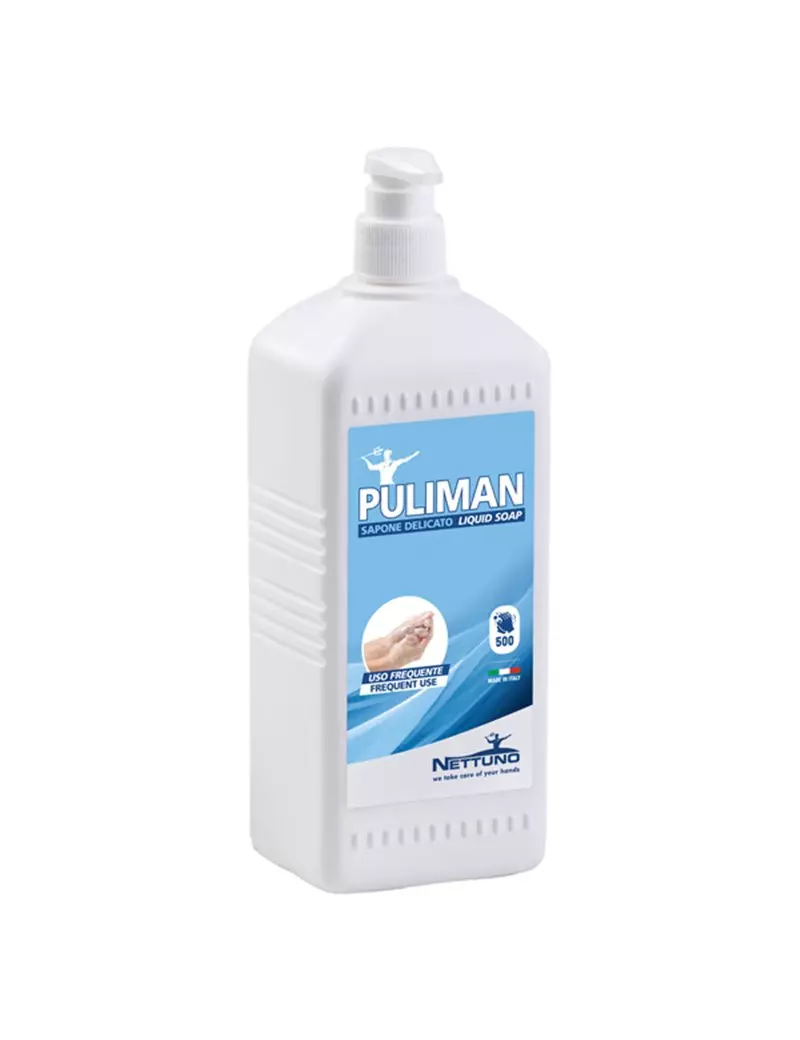 Sapone Liquido Puliman Nettuno - 00260 - 1 Litro (Lavanda)