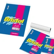 Blocco Punto Metallico Bristol Blasetti - A4 - 5 mm - 70 Fogli - 1037 (Conf. 10)