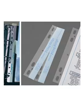 Bandelle Adesive Filing Strips 3L - 29,5 cm - S880425 (Bianco Conf. 25)
