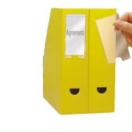 Porta Etichette Adesive 3L - Con Etichetta - 25x75 mm - S852310 (Trasparente Conf. 12)