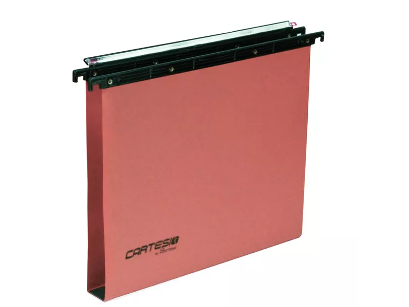 Cartelle Sospese Cartesio Bertesi - Cassetto - 38 cm - U3 - 100/380 3-B2 (Arancio Conf. 50)