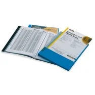 Portalistino Personalizzabile Display Fellowes - 22x30 cm - 40 Buste - 40326-NE (Nero)