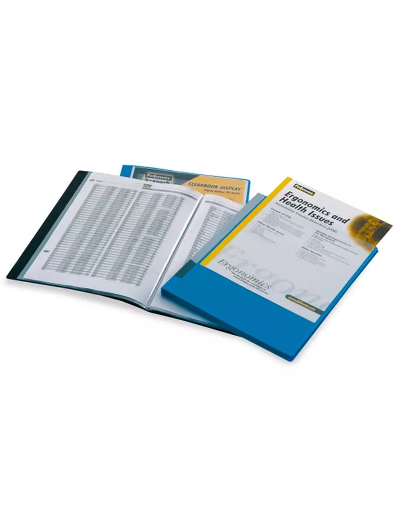 Portalistino Personalizzabile Display Fellowes - 22x30 cm - 40 Buste - 40326-NE (Nero) Portalistino Personalizzabile Display Fellowes - 22x30 cm - 40 Buste - 40326-NE (Nero)