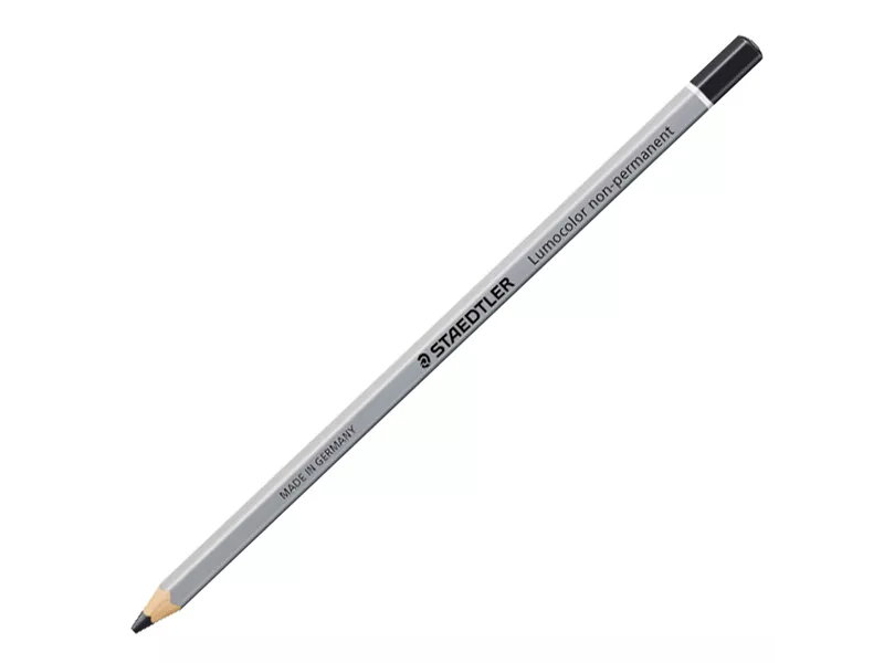 Matita Vetrografica Lumocolor Omnichrom Staedtler - Non Permanente - 3 mm - 108-9 (Nero Conf. 12)