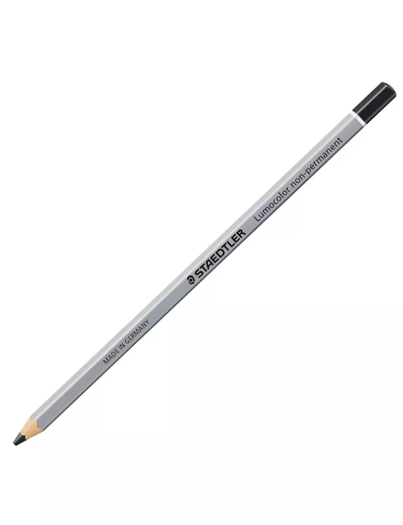 Matita Vetrografica Lumocolor Omnichrom Staedtler - Non Permanente - 3 mm - 108-9 (Nero Conf. 12) Matita Vetrografica Lumocolor Omnichrom Staedtler - Non Permanente - 3 mm - 108-9 (Nero Conf. 12)