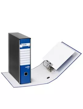 Registratore Esa P80 Sei Rota - Protocollo - Dorso 8 - 23x33 cm - 39019847 (Blu Conf. 10)