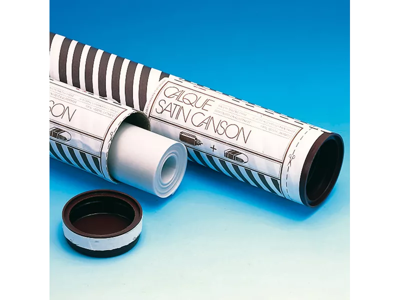 Carta Lucida Satinata Canson - 110 cm x 20 m - 90/95 g - C200012129 (Trasparente)