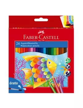 Matite Colorate Red Faber Castell - 3,3 mm - 114425 (Assortiti Conf. 24)