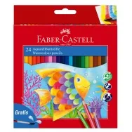 Matite Colorate Red Faber Castell - 3,3 mm - 114425 (Assortiti Conf. 24)
