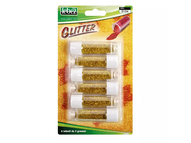 Porporina Glitter Lebez - 2 g - 5134-O (Oro Conf. 6)