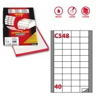 Etichette Adesive Markin - A4 - 45x29,7 mm - X210C548 (Bianco Conf. 100)