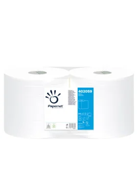Bobina Asciugatutto Special Papernet - 2 Veli - 760 Strappi - 402059 (Bianco Conf. 2)