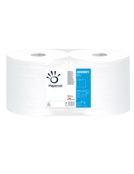 Bobina Asciugatutto Special Papernet - 2 Veli - 815 Strappi - 400801 (Bianco Conf. 2)