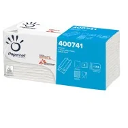 Asciugamani a C Papernet - 2 Veli - 144 Strappi - 400741 (Bianco Conf. 20)