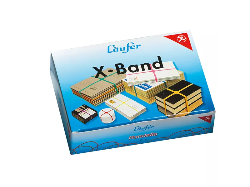 Elastici X Band Lebez - 100 g - 100 mm - 515198 (Assortiti)