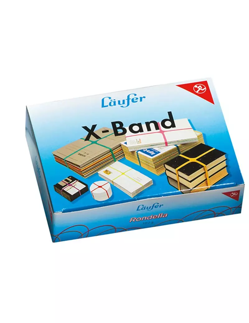 Elastici X Band Lebez - 100 g - 100 mm - 515198 (Assortiti)