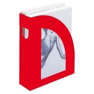 Portariviste E803 Fellowes - A4 - 24,5x30x7,5 cm - E803-RO (Rosso)