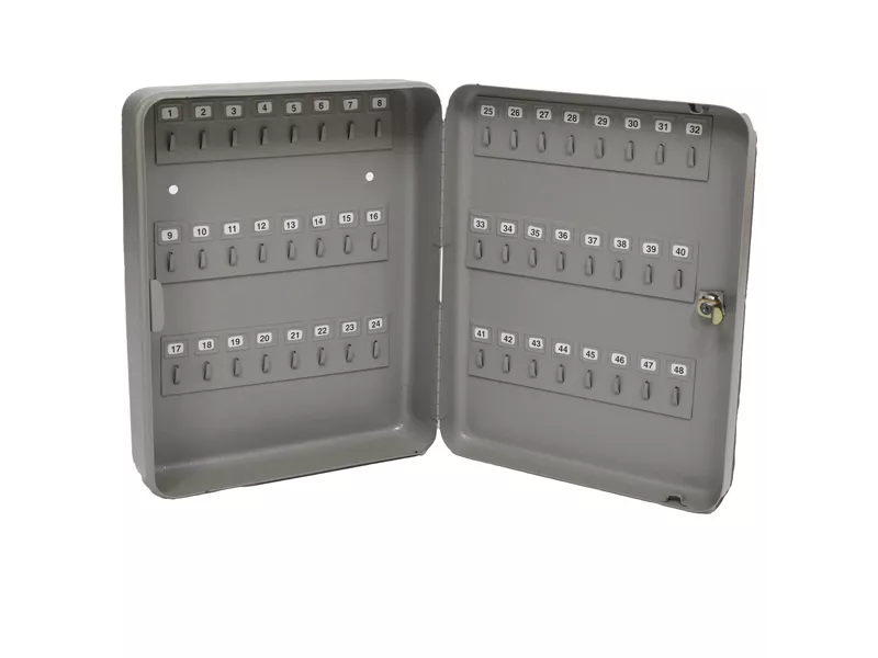 Cassetta Portachiavi Metalplus - 30x24x7 cm - 48 Posti - 2171/4B (Grigio Antracite)