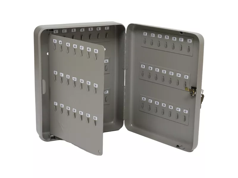 Cassetta Portachiavi Metalplus - 37x28x7,5 cm - 128 Posti - 2171/5B (Grigio Antracite)