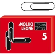 Fermagli Zincati Molho Leone - Punte Triangolari - n. 5 - 50 mm - 21105 (Zinco Brillante Conf. 1000)