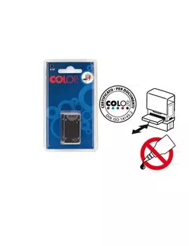 Tamponcino di Ricambio per Timbri Printer Pocket Stamp R40 Colop - EPOKETR40 N (Nero Conf. 5)