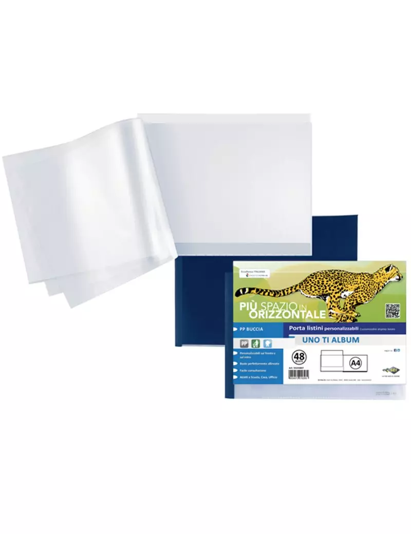 Portalistino Personalizzabile Uno TI Sei Rota - 30x22 cm - 48 Buste - 55244807 (Blu) Portalistino Personalizzabile Uno TI Sei Rota - 30x22 cm - 48 Buste - 55244807 (Blu)