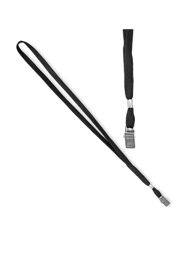Cordoncino per Portabadge Lebez - 49x1 cm - 31-093-N-B (Nero Conf. 100) Cordoncino per Portabadge Lebez - 49x1 cm - 31-093-N-B (Nero Conf. 100)