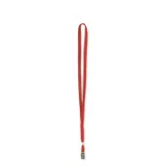 Cordoncino per Portabadge Lebez - 49x1 cm - 31-093-R-B (Rosso Conf. 100)