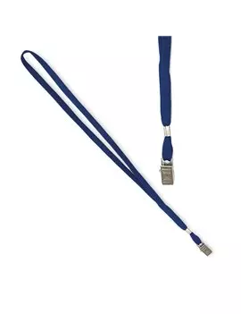 Cordoncino per Portabadge Lebez - 49x1 cm - 31-093-BL-B (Blu Conf. 100)