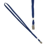Cordoncino per Portabadge Lebez - 49x1 cm - 31-093-BL-B (Blu Conf. 100)