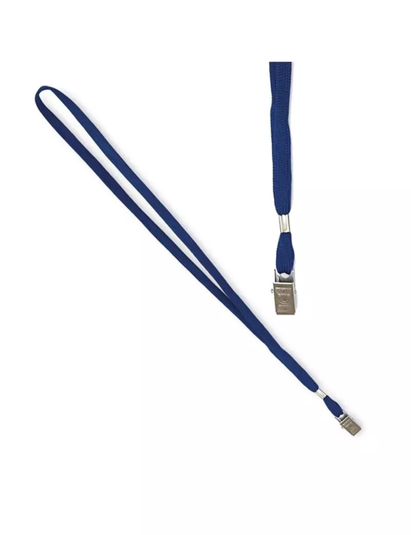 Cordoncino per Portabadge Lebez - 49x1 cm - 31-093-BL-B (Blu Conf. 100) Cordoncino per Portabadge Lebez - 49x1 cm - 31-093-BL-B (Blu Conf. 100)