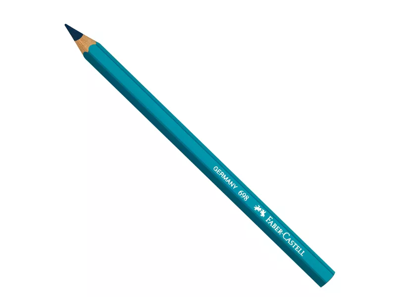 Matita Jumbo per Alimenti 698 Faber Castell - 116984 (Blu Conf. 12)
