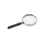 Lente d'Ingrandimento Lebez - 9 cm - Ingrandimento 3x - 1124 (Nero)