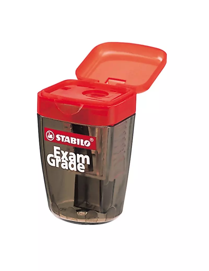 Temperamatite con Contenitore Exam Grade Stabilo - 1 Foro - 451848E (Rosso Conf. 48) Temperamatite con Contenitore Exam Grade Stabilo - 1 Foro - 451848E (Rosso Conf. 48)