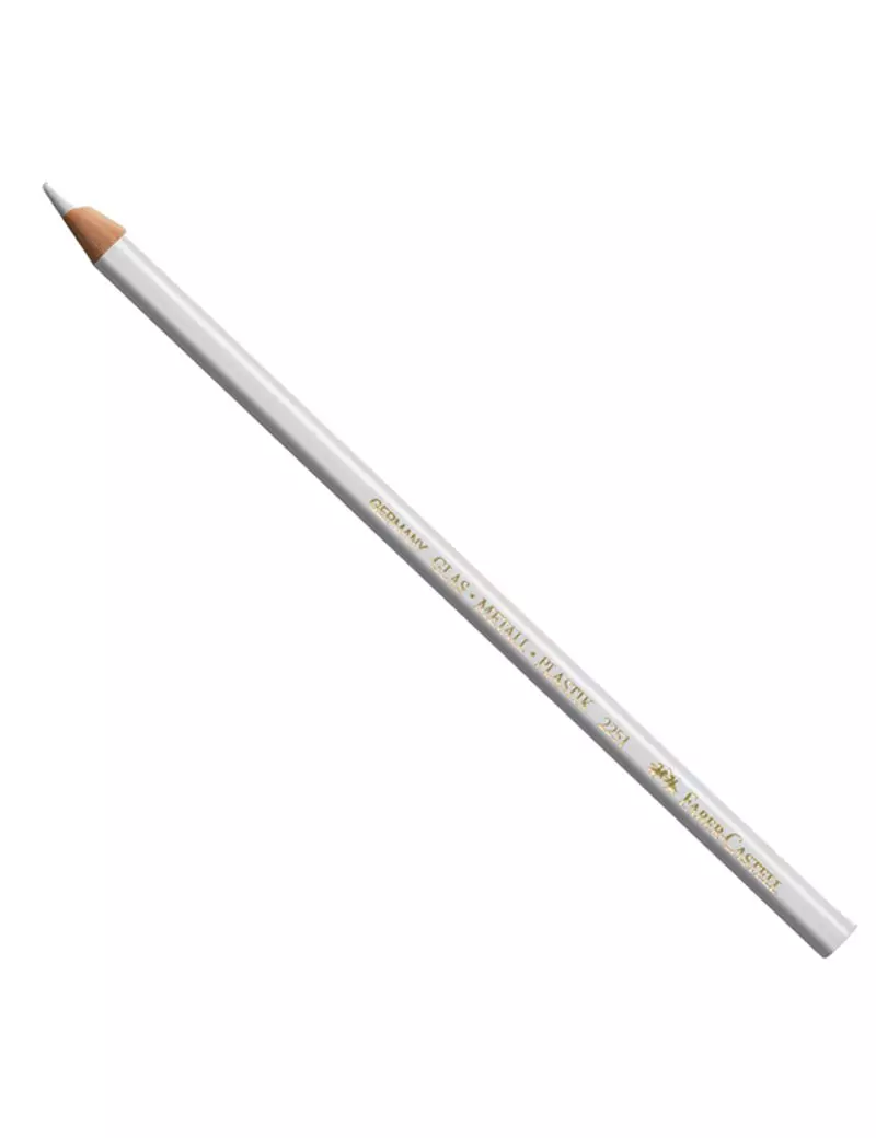 Matita Universale 2251 Faber Castell - 115901 (Bianco Conf. 12) Matita Universale 2251 Faber Castell - 115901 (Bianco Conf. 12)