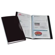 Portabiglietti da Visita Office Suites Fellowes - 240 Biglietti - 11,4x19,2 cm - 40346 (Nero)