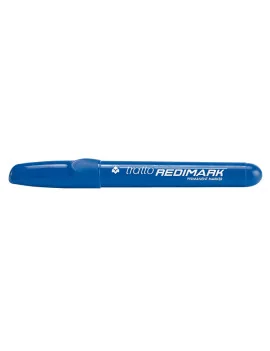 Marcatore Permanente Tratto Redimark Fila - Punta Scalpello - 6,5 mm - 857001 (Blu Conf. 12)