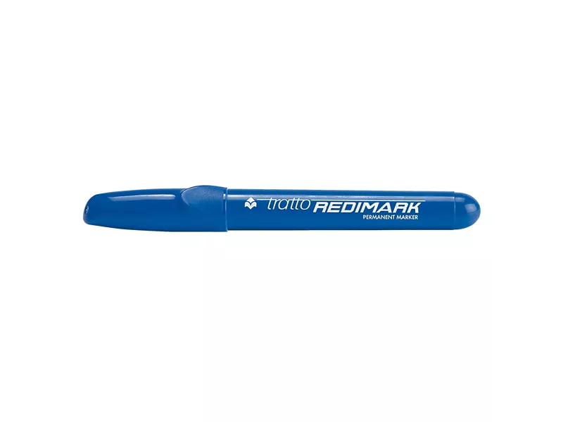 Marcatore Permanente Tratto Redimark Fila - Punta Scalpello - 6,5 mm - 857001 (Blu Conf. 12)