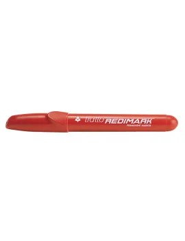Marcatore Permanente Tratto Redimark Fila - Punta Scalpello - 6,5 mm - 857002 (Rosso Conf. 12)
