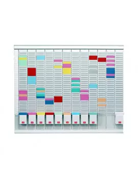 Professional Planner con Schede a T Nobo - 66x80 cm - 32938864