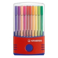 Pennarello Pen 68 Stabilo - 1 mm - 68/20 (Assortiti Conf. 20)