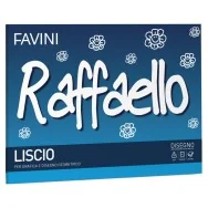 Album da Disegno Raffaello Favini - 24x33 cm - Liscio - 100 g - A103614 (Bianco Conf. 10)