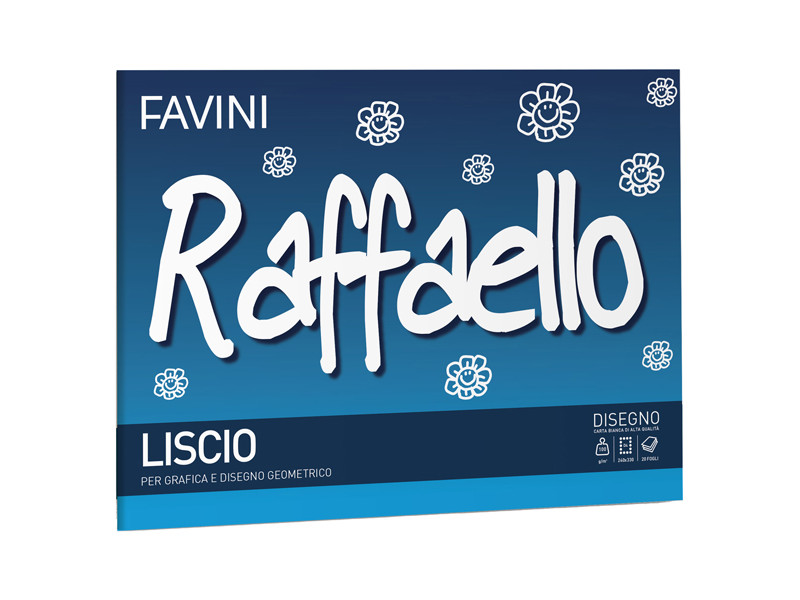 Album da Disegno Raffaello Favini - 24x33 cm - Liscio - 100 g - A103614 (Bianco Conf. 10) Album da Disegno Raffaello Favini - 24x33 cm - Liscio - 100 g - A103614 (Bianco Conf. 10)