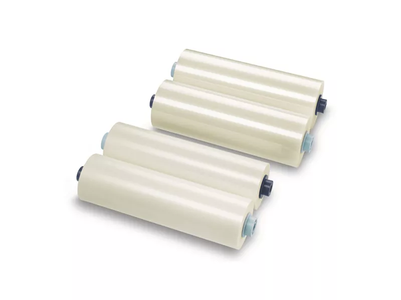 Film per Plastificatrice GBC - 305 mm x 75 m Lucida - 75 Micron - 3400927EZ (Trasparente Conf. 2)