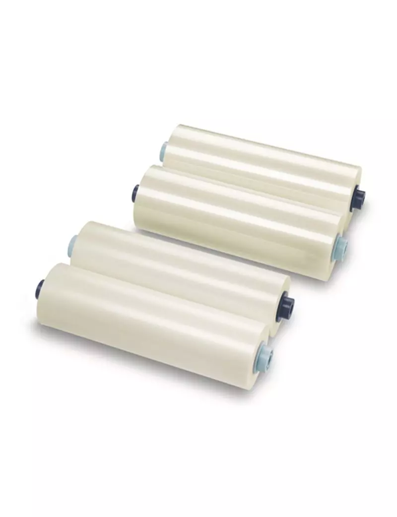 Film per Plastificatrice GBC - 305 mm x 75 m Lucida - 75 Micron - 3400927EZ (Trasparente Conf. 2) Film per Plastificatrice GBC - 305 mm x 75 m Lucida - 75 Micron - 3400927EZ (Trasparente Conf. 2)