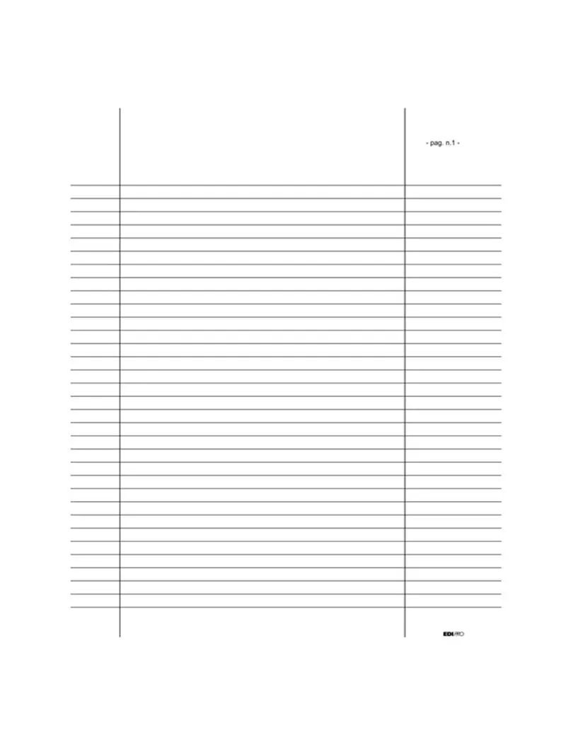Registro Verbale Assemblee Edipro - 24,5x31 cm - 92 Pagine - E2383 Registro Verbale Assemblee Edipro - 24,5x31 cm - 92 Pagine - E2383