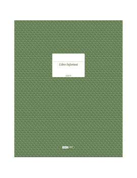 Registro Infortuni Edipro - 24,5x31 cm - 15 Pagine - E2419