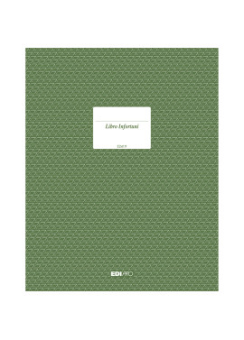 Registro Infortuni Edipro - 24,5x31 cm - 15 Pagine - E2419