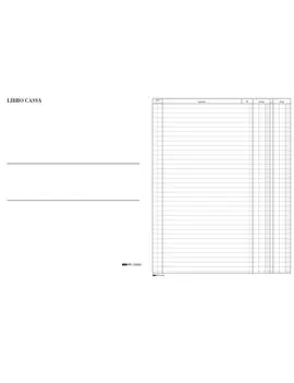 Libro Cassa Edipro - 24,5x31 cm - 100 Pagine - E2593